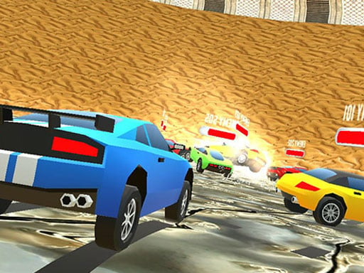 Low Poly Smash Cars Freeb Online Game