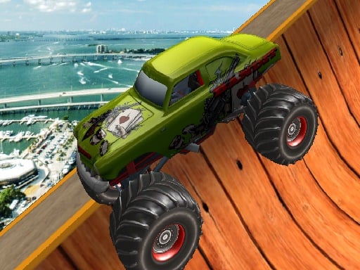 Monster Trucks Sky Stunts Free Online Game