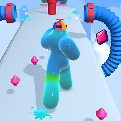 Runner Blob 3D Free Online Game