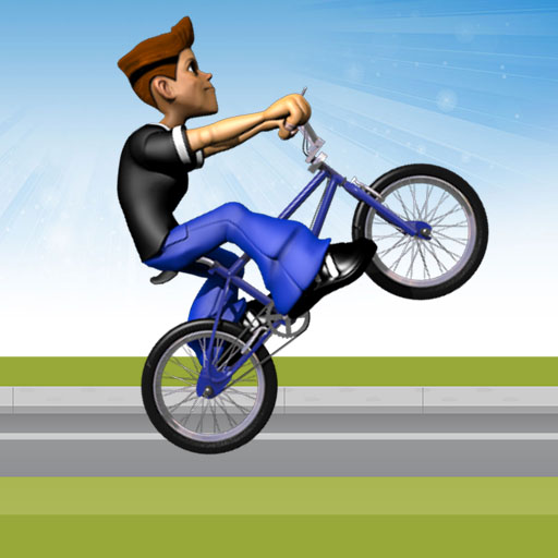 Wheelie Bike - BMX stunts wheelie bike riding Free Online Game